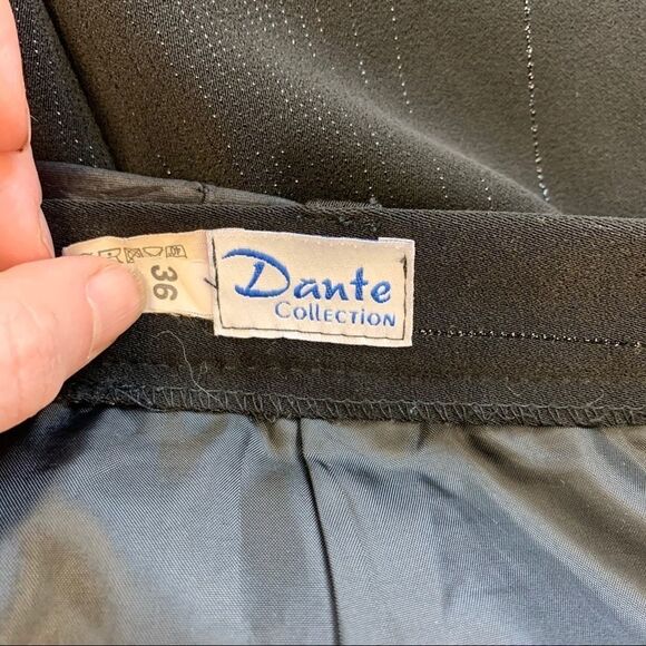 Vintage Dante collection Black silver skirt. - Picture 6 of 10